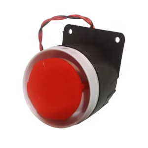 آژیر پیزو فلاشر 12 ولت 1 آژیر پیزو فلاشر دزدگیر اماکن با هشدار صوتی و نوری