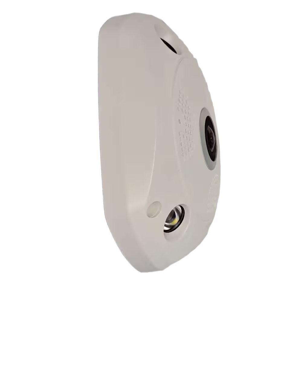 نمای جانبی دوربین فیش آی سقفی ۲MP نمای جانبی دوربین مداربسته فیش آی سقفی ۲ مگاپیکسل AHD