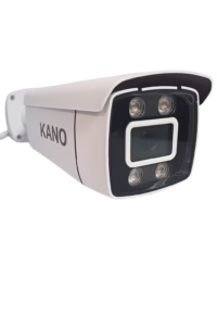 دوربین مداربسته AHD مدل بالت وارم لایت پنج مگاپیکسل کیس بزرگ برند کانو 1 دوربین مداربسته بولت فلزی مناسب نصب در فضای بیرونی